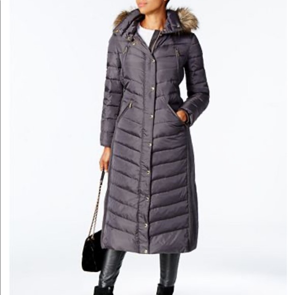 Michael Kors Jackets \u0026 Coats | Nwt Michael Kors Long Down Coat with Hood | Color: Black | Size: Xxs | Azurgoddess's Closet